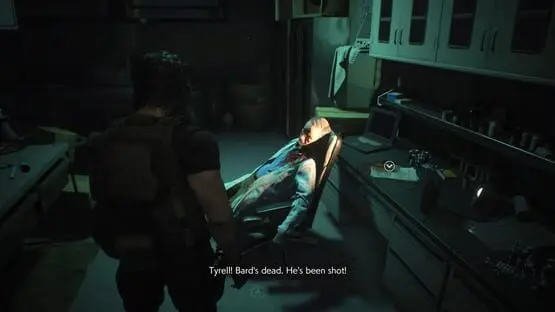 Hier ist ein Gameplay-Bild des Spiels:Screenshot von Resident Evil 3