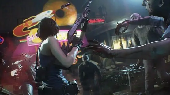 Hier ist ein Gameplay-Bild des Spiels:Screenshot von Resident Evil 3