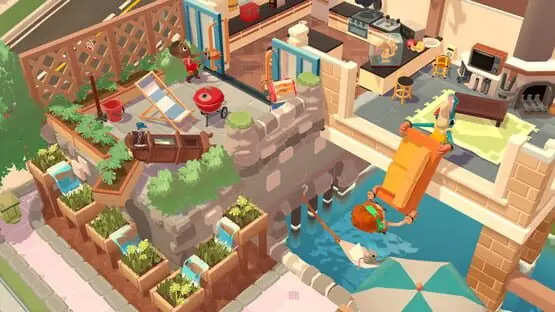 This contains a gameplay image of the game: Screenshot of Moving Out 2