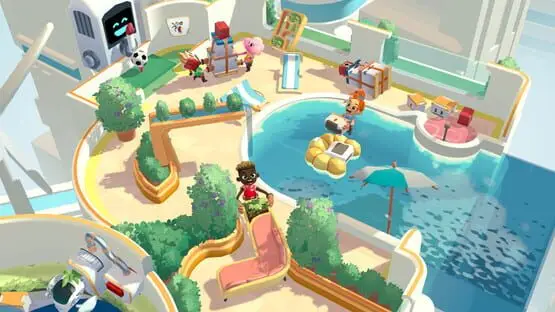 This contains a gameplay image of the game: Screenshot of Moving Out 2