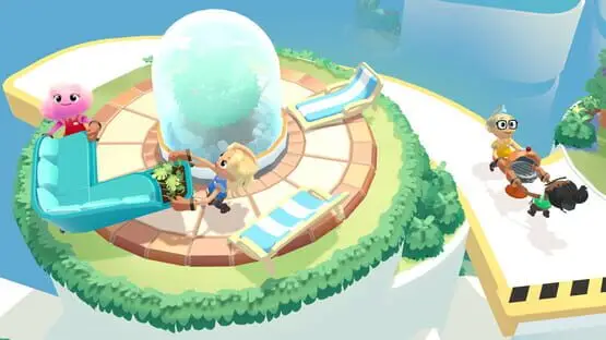 This contains a gameplay image of the game: Screenshot of Moving Out 2