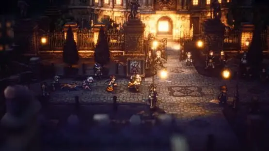 Esto contiene una imagen de juego de: Captura de pantalla de Octopath Traveler II