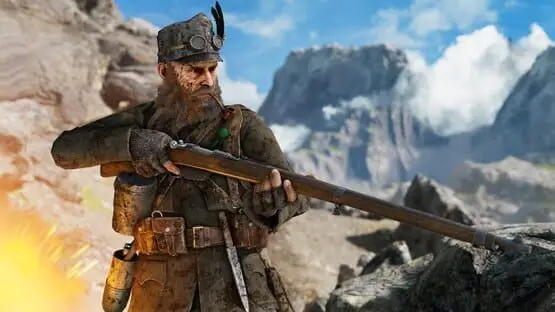 This contains a gameplay image of the game: Screenshot of Isonzo: Deluxe Edition