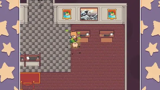 Esto contiene una imagen de juego de: Captura de pantalla de Turnip Boy Robs a Bank