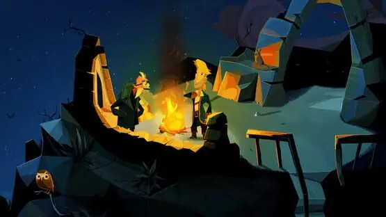 Esto contiene una imagen de juego de: Captura de pantalla de Return to Monkey Island