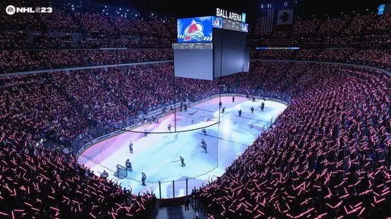 Hier ist ein Gameplay-Bild des Spiels:Screenshot von NHL 23