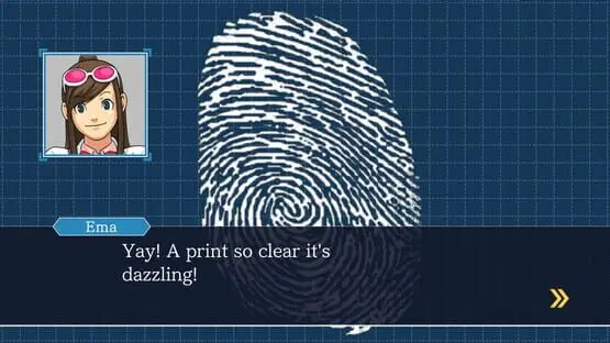 Esto contiene una imagen de juego de: Captura de pantalla de Phoenix Wright: Ace Attorney Trilogy