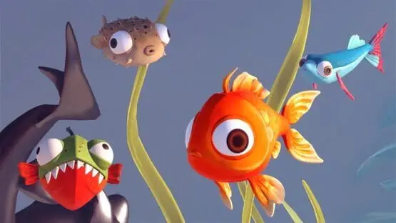 This contains a gameplay image of the game: Screenshot of 13 - I Am Fish