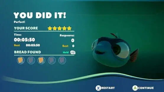 This contains a gameplay image of the game: Screenshot of 14 - I Am Fish