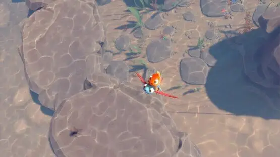 This contains a gameplay image of the game: Screenshot of 16 - I Am Fish
