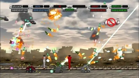 Esto contiene una imagen de juego de: Captura de pantalla de Heavy Weapon