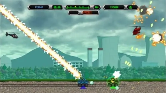 Esto contiene una imagen de juego de: Captura de pantalla de Heavy Weapon