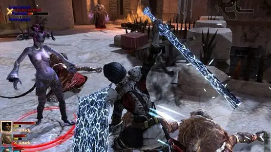 Esto contiene una imagen de juego de: Captura de pantalla de Dragon Age II