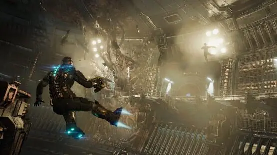 Esto contiene una imagen de juego de: Captura de pantalla de Dead Space