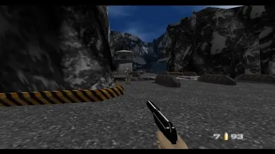 Ceci contient une image de gameplay du jeu : Capture d'écran de GoldenEye 007