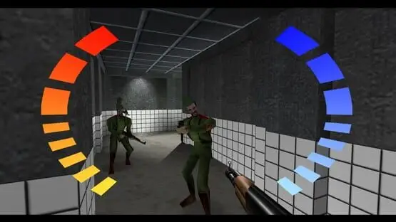 Ceci contient une image de gameplay du jeu : Capture d'écran de GoldenEye 007