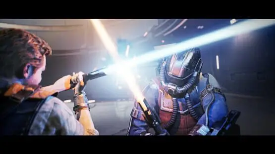Esto contiene una imagen de juego de: Captura de pantalla de Star Wars Jedi: Survivor