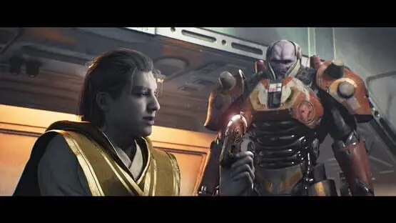 Esto contiene una imagen de juego de: Captura de pantalla de Star Wars Jedi: Survivor