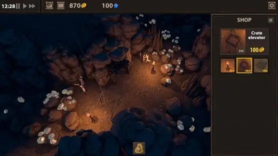 This contains a gameplay image of the game: Screenshot of 8 - Blacksmith Master