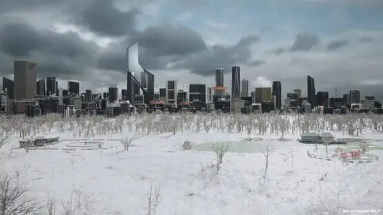 This contains a gameplay image of the game: Screenshot of Cities: Skylines II