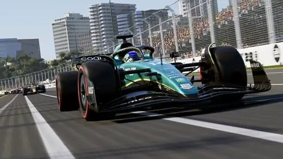 Ceci contient une image de gameplay du jeu : Capture d'écran de F1 23