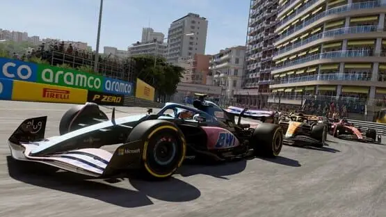 Ceci contient une image de gameplay du jeu : Capture d'écran de F1 23