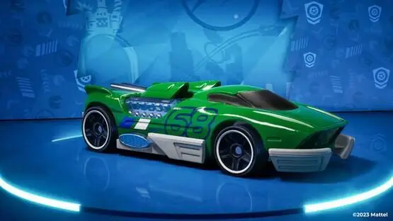 This contains a gameplay image of the game: Screenshot of Hot Wheels Unleashed 2: Turbocharged