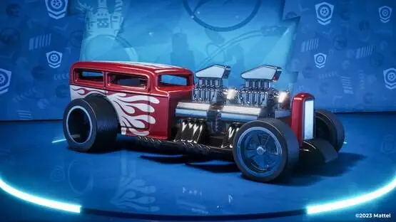 This contains a gameplay image of the game: Screenshot of Hot Wheels Unleashed 2: Turbocharged