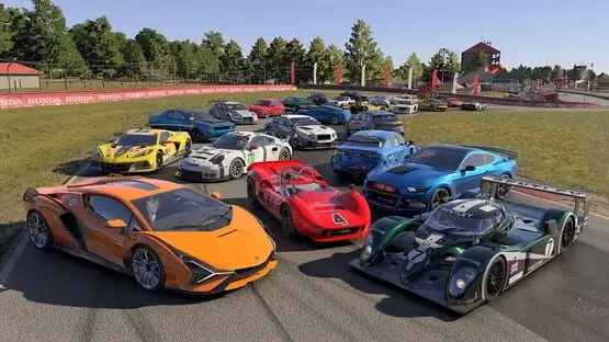 Hier ist ein Gameplay-Bild des Spiels:Screenshot von Forza Motorsport