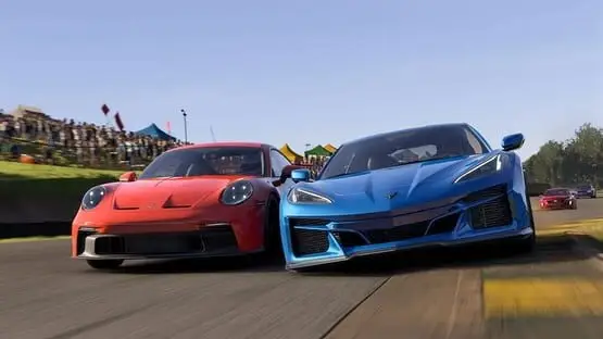 Hier ist ein Gameplay-Bild des Spiels:Screenshot von Forza Motorsport