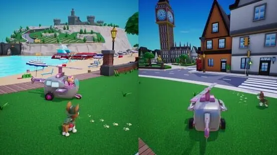 Hier ist ein Gameplay-Bild des Spiels:Screenshot von Paw Patrol: World