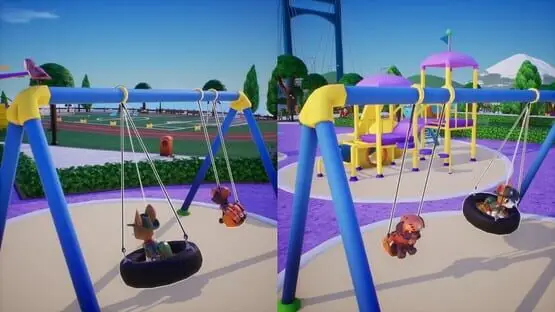 Hier ist ein Gameplay-Bild des Spiels:Screenshot von Paw Patrol: World