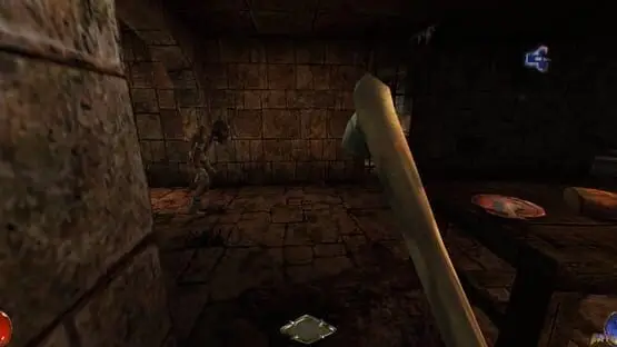 Ceci contient une image de gameplay du jeu : Capture d'écran de Arx Fatalis