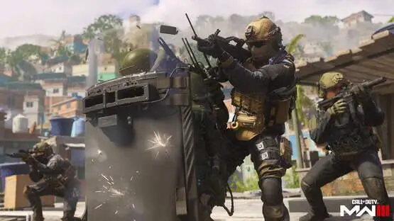 This contains a gameplay image of the game: Screenshot of Call of Duty: Modern Warfare III