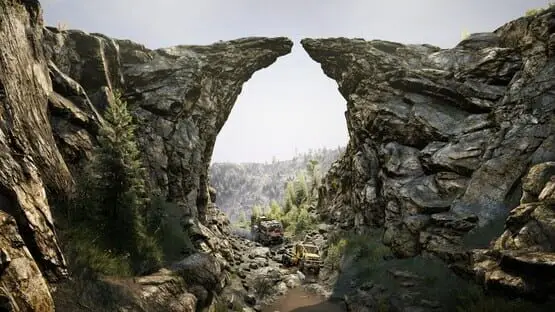 Hier ist ein Gameplay-Bild des Spiels:Screenshot von Expeditions: A MudRunner Game