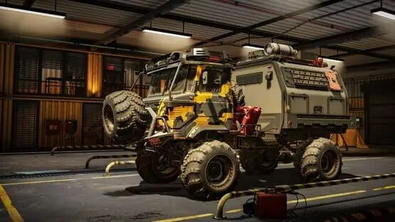 Hier ist ein Gameplay-Bild des Spiels:Screenshot von Expeditions: A MudRunner Game