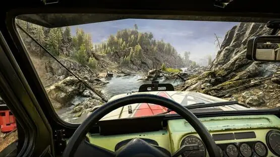 Hier ist ein Gameplay-Bild des Spiels:Screenshot von Expeditions: A MudRunner Game