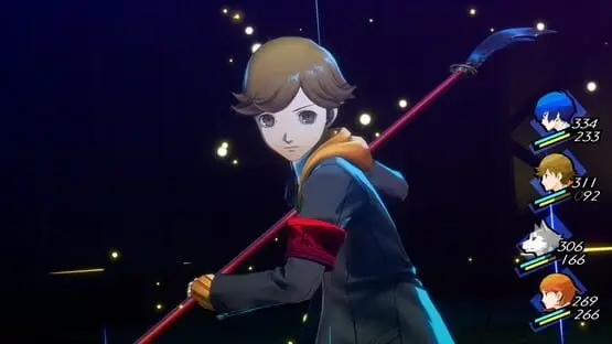 This contains a gameplay image of the game: Screenshot of Persona 3 Reload