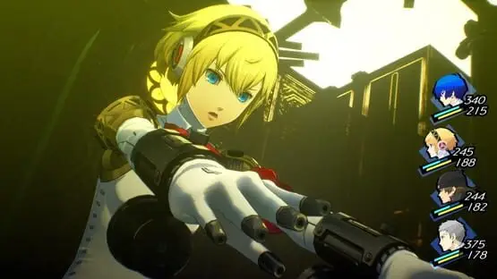 This contains a gameplay image of the game: Screenshot of Persona 3 Reload