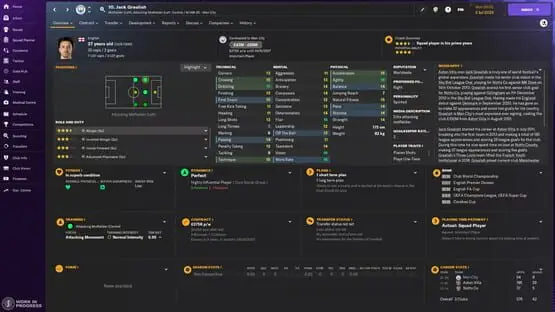 Esto contiene una imagen de juego de: Captura de pantalla de Football Manager 2024