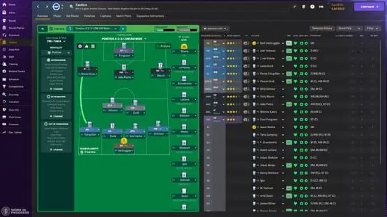 Esto contiene una imagen de juego de: Captura de pantalla de Football Manager 2024