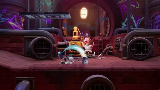 This contains a gameplay image of the game: Screenshot of Nickelodeon All-Star Brawl 2
