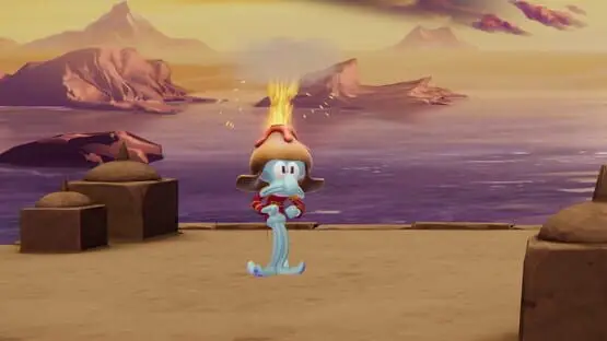 This contains a gameplay image of the game: Screenshot of Nickelodeon All-Star Brawl 2