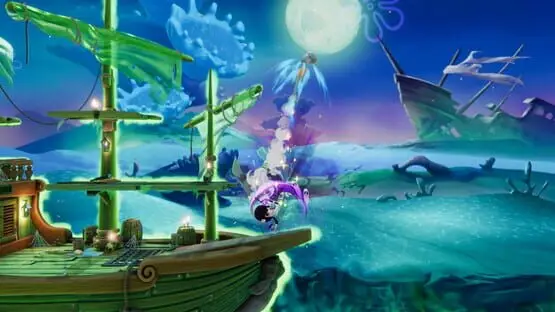 This contains a gameplay image of the game: Screenshot of Nickelodeon All-Star Brawl 2