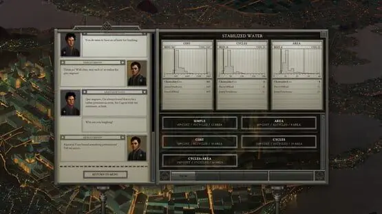 Hier ist ein Gameplay-Bild des Spiels:Screenshot von Opus Magnum