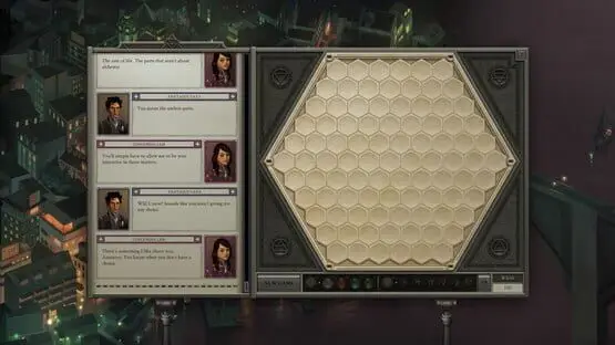 Hier ist ein Gameplay-Bild des Spiels:Screenshot von Opus Magnum