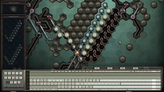 Hier ist ein Gameplay-Bild des Spiels:Screenshot von Opus Magnum