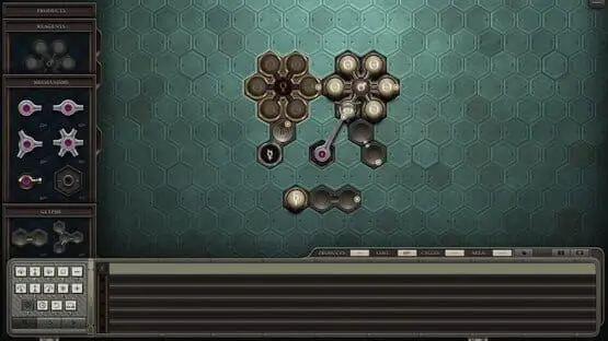 Hier ist ein Gameplay-Bild des Spiels:Screenshot von Opus Magnum