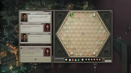 Hier ist ein Gameplay-Bild des Spiels:Screenshot von Opus Magnum