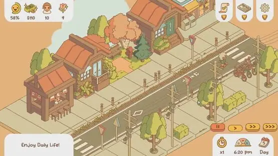 This contains a gameplay image of the game: Screenshot of Minami Lane
